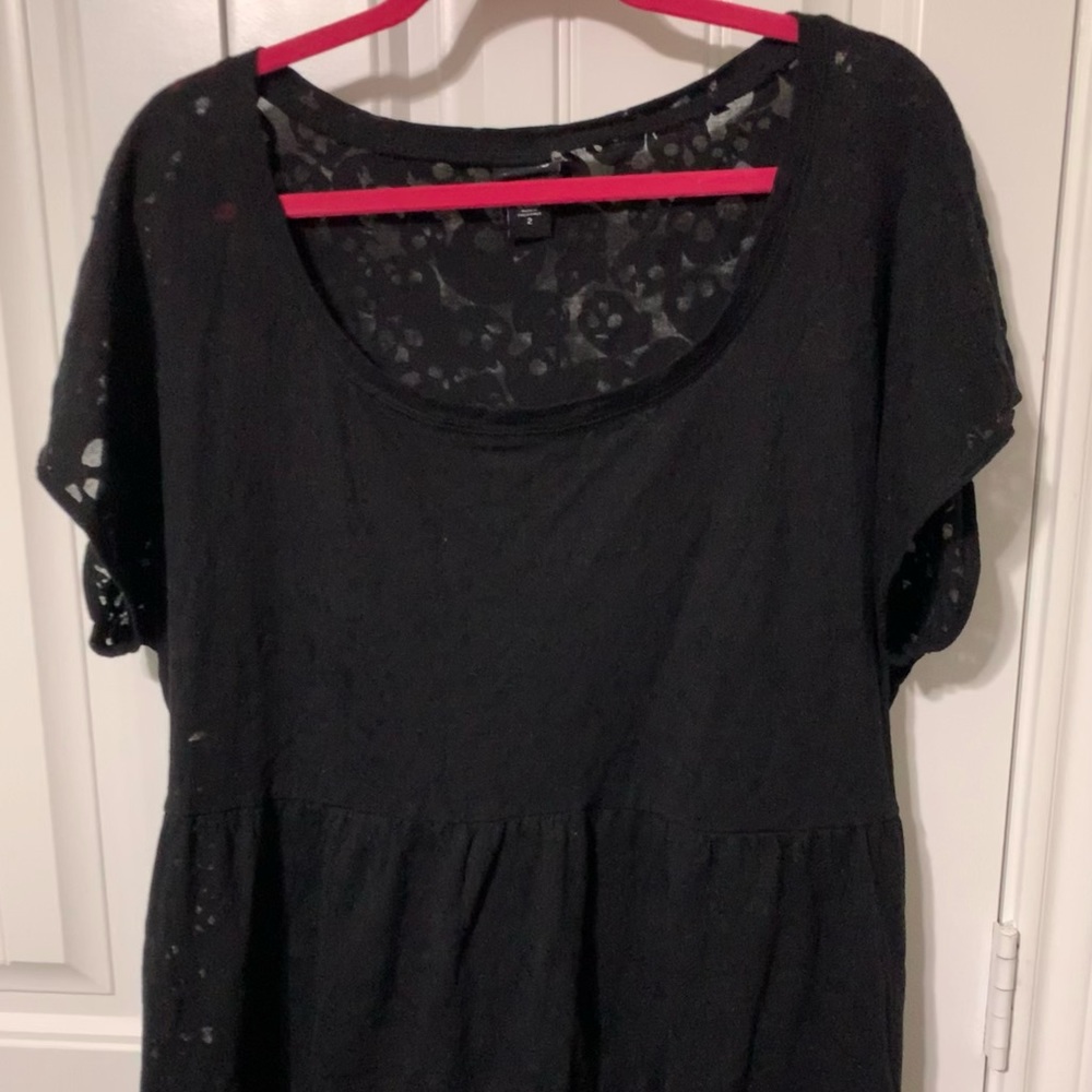 Torrid - Skull Burnout Peplum Top